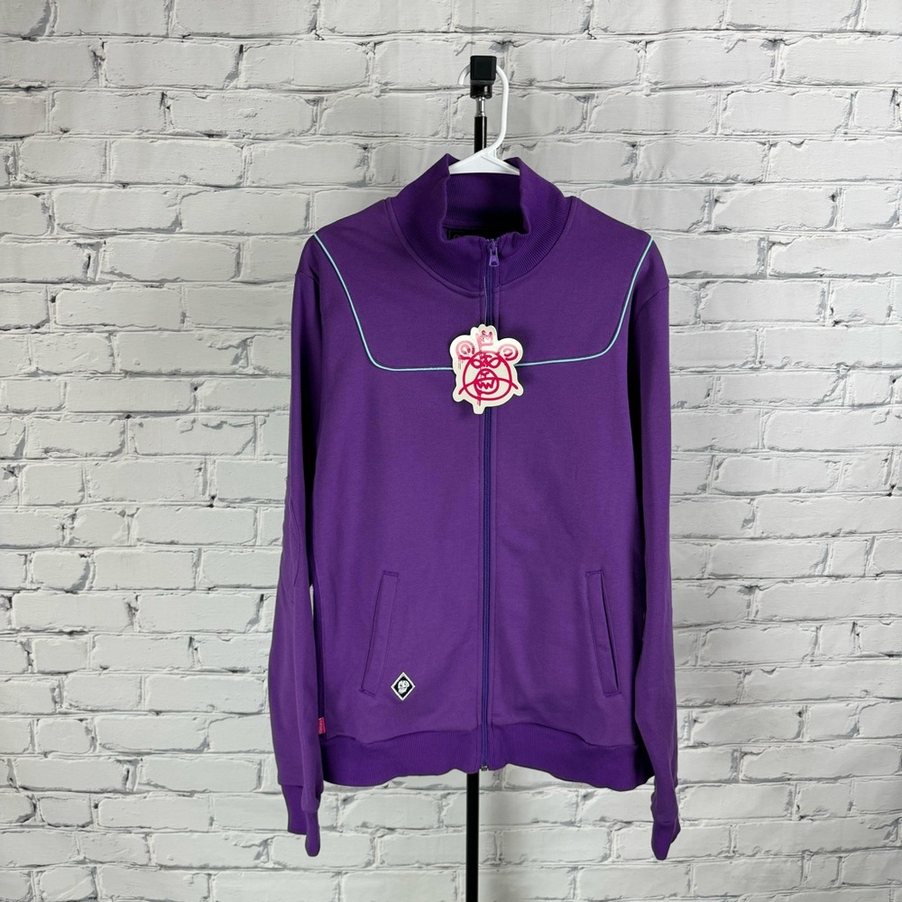 mishka nyc zip swearshirt